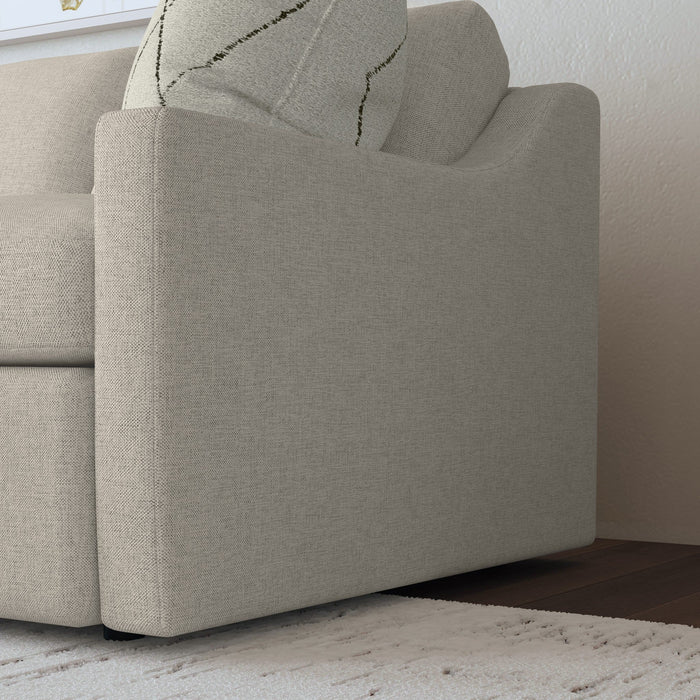 Sky Fabric Loveseat