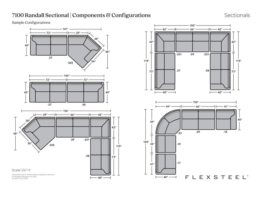Randall Fabric Sectional
