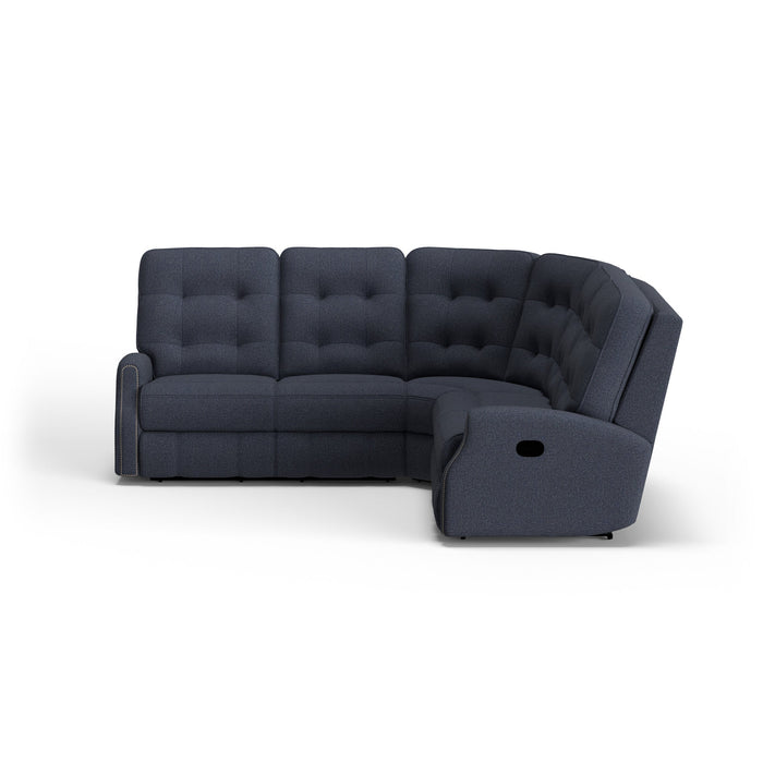 Devon Fabric Reclining Sectional
