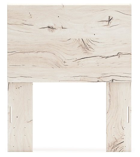 Lawroy Twin Panel Headboard with Mirrored Dresser