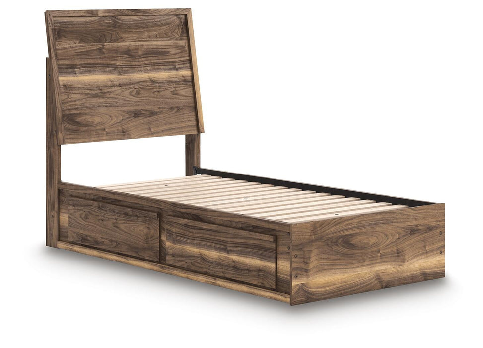 Ashley Express - Chirason Twin Panel Bed with Storage
