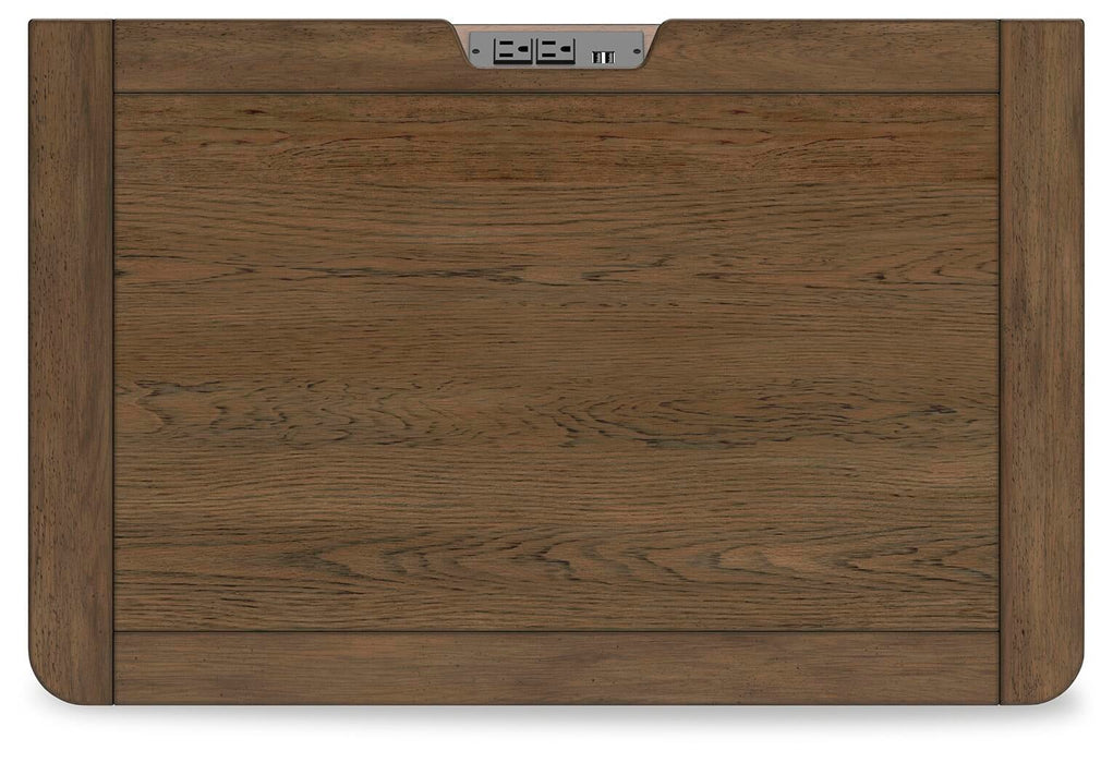 Cabalynn Queen Upholstered Bed with Mirrored Dresser, Chest and Nightstand