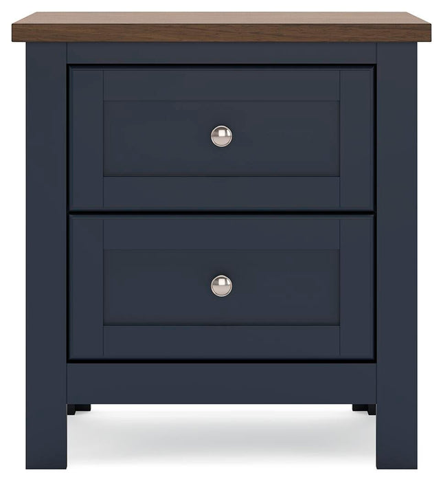 Landocken Queen Panel Headboard, Dresser, Mirror and Nightstand