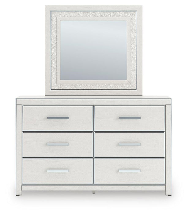 Zuraleus King Upholstered Bed, Dresser, Mirror, Chest and Nightstand