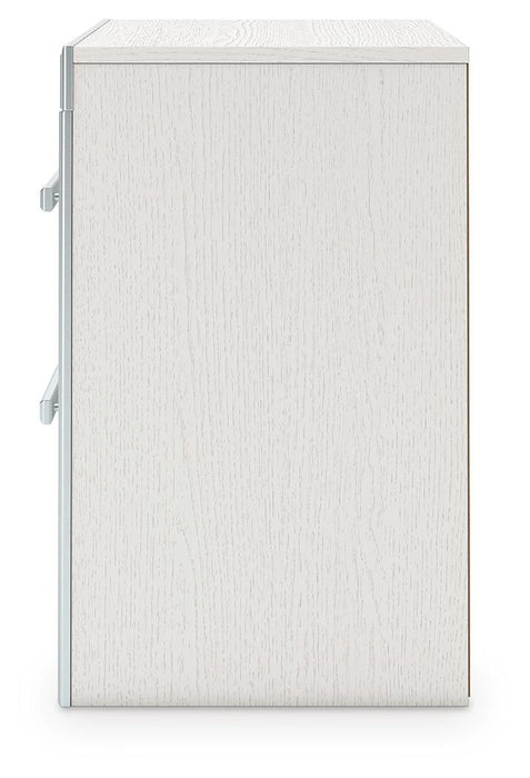 Zuraleus King Upholstered Panel Platform Bed, Dresser, Mirror and Nightstand