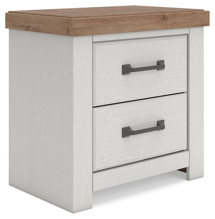 Savonport Full Panel Storage Bed. Dresser, Mirror and Nightstand