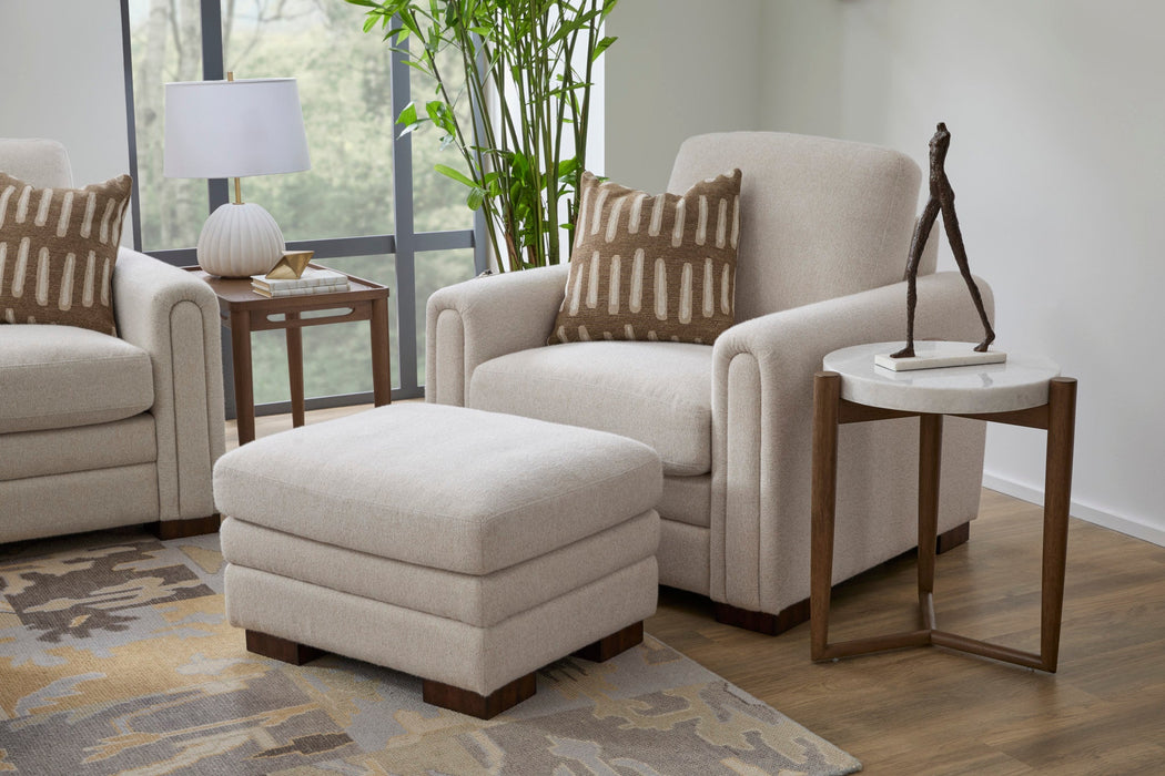 Rudy Fabric Ottoman