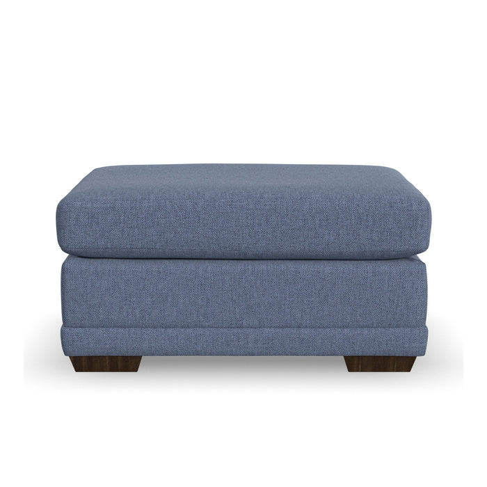 Jewel Fabric Ottoman