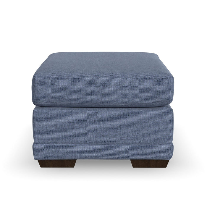 Jewel Fabric Ottoman