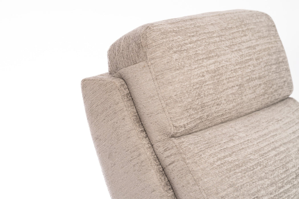 Compact Shoreline Fabric Perfect Match Gliding Recliner