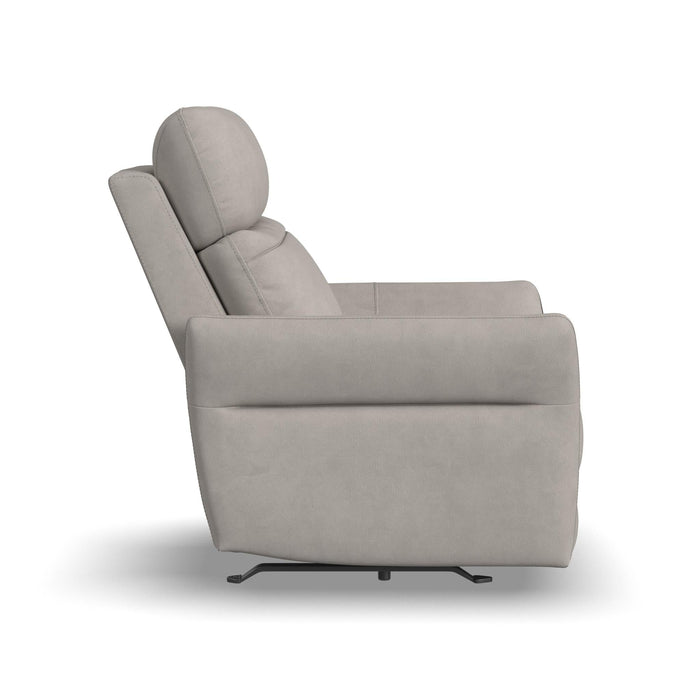 Artemis Fabric Power Rocking Recliner with Power Headrest, Lumbar, Heat & Massage