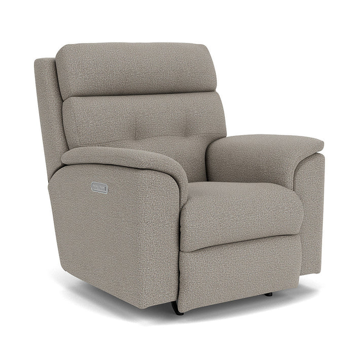 Mason Fabric Power Rocking Recliner with Power Headrest