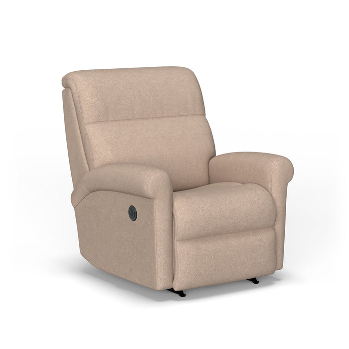 Davis Fabric Power Rocking Recliner