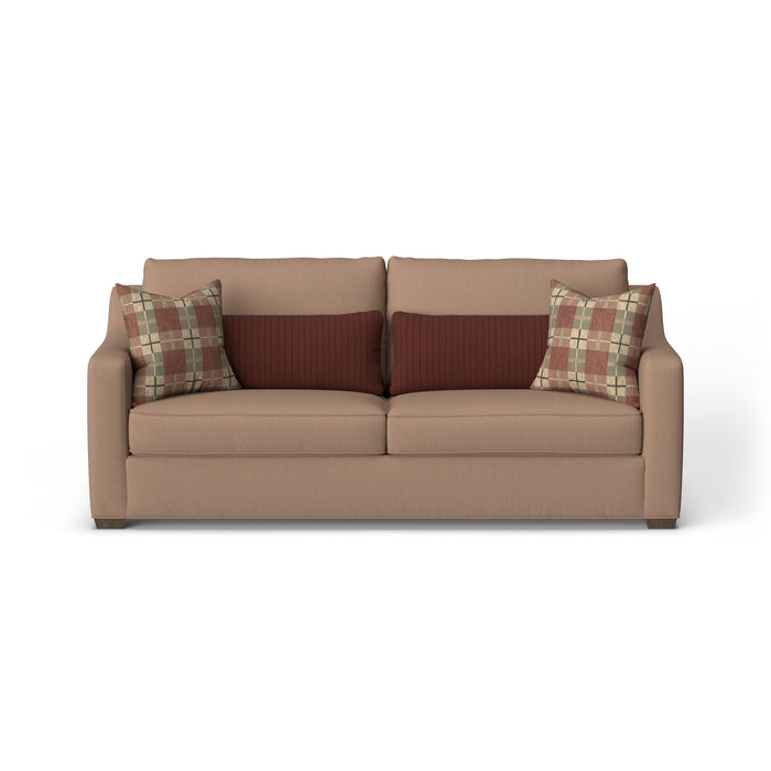 Milo Fabric Two-Cushion Sofa
