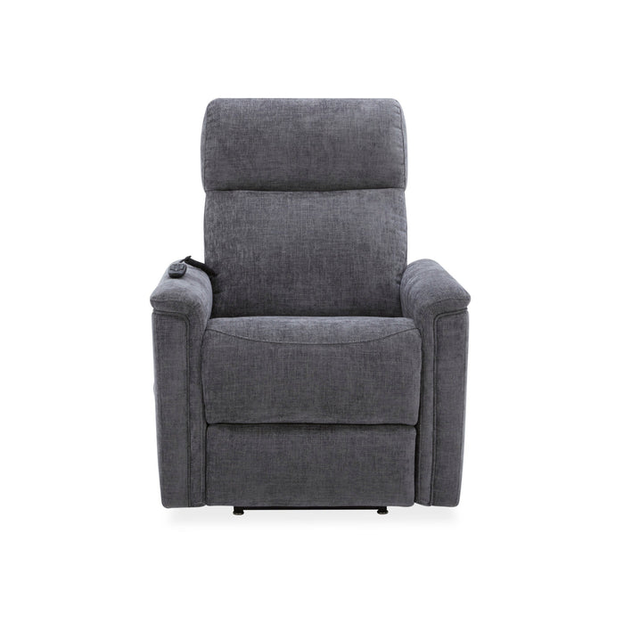 Luma Petite Shadow Fabric Petite Power Lift Recliner with Power Headrest, Lumbar, Heat & Massage
