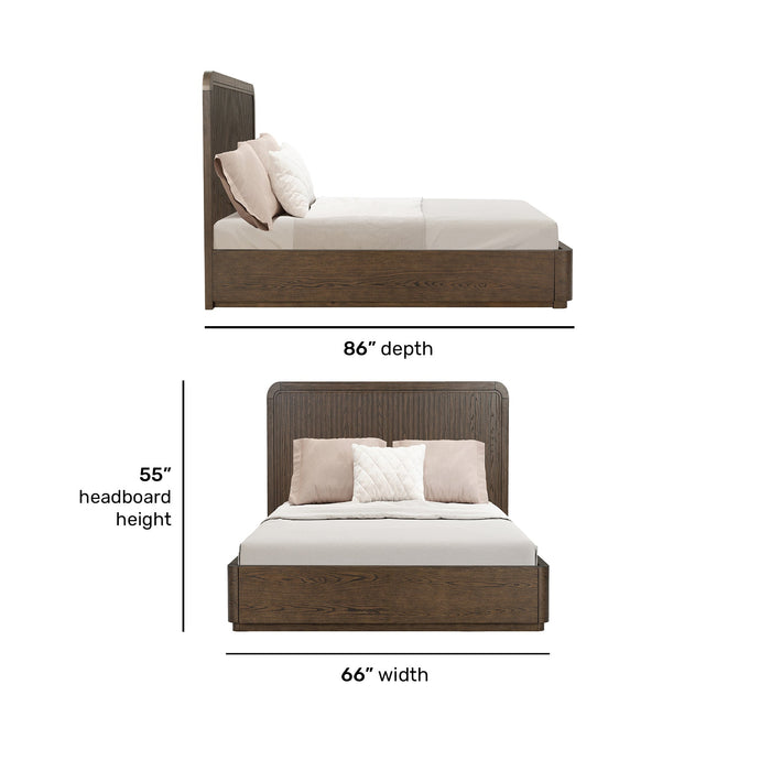 Athens Queen Panel Bed