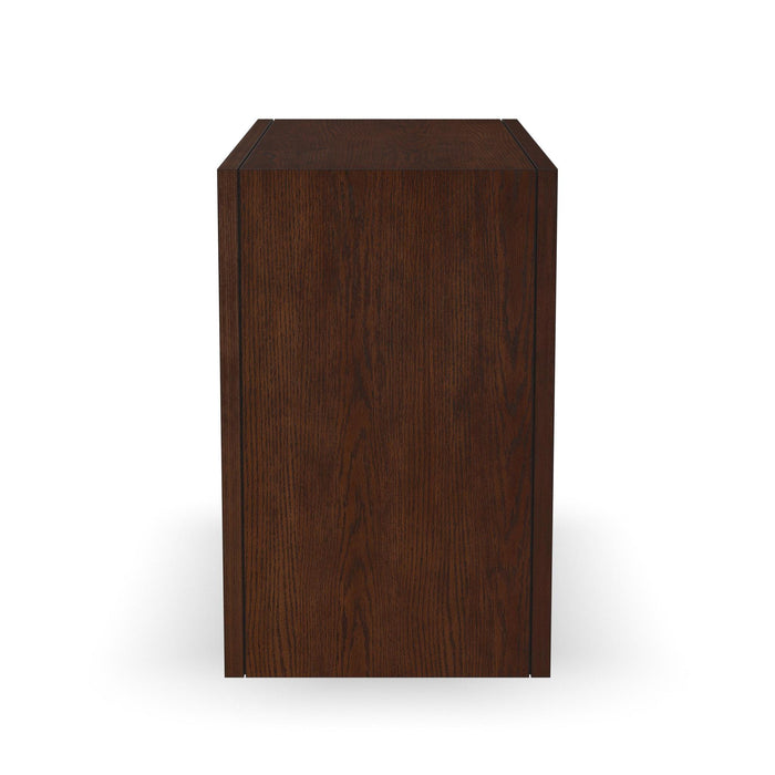 Waterfall Brown Accent Table