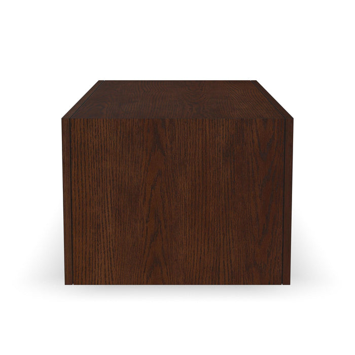 Waterfall Brown Rectangular Coffee Table