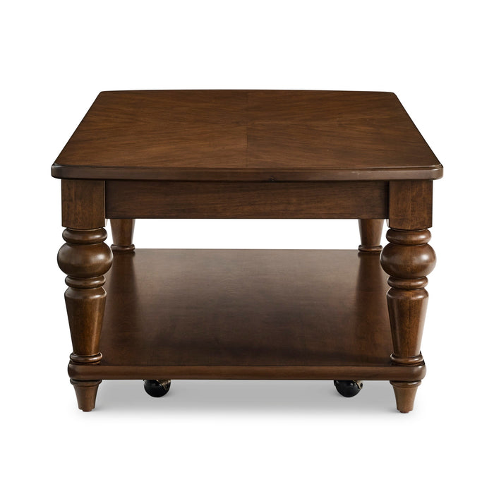 Bellevue Rectangular Coffee Table with Casters