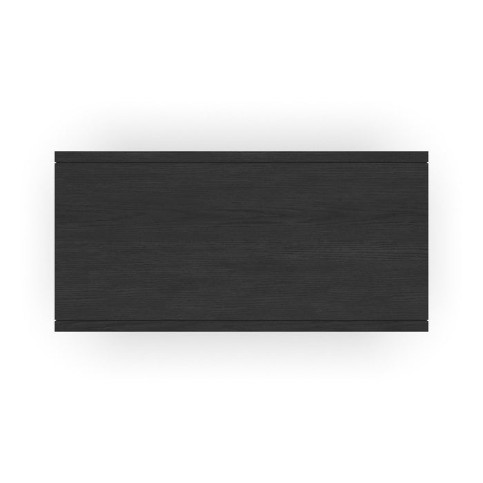 Waterfall Black Accent Table