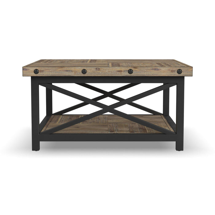 Carpenter Brown Square Coffee Table