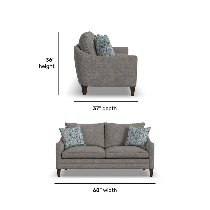 Eleanora Fabric Loveseat
