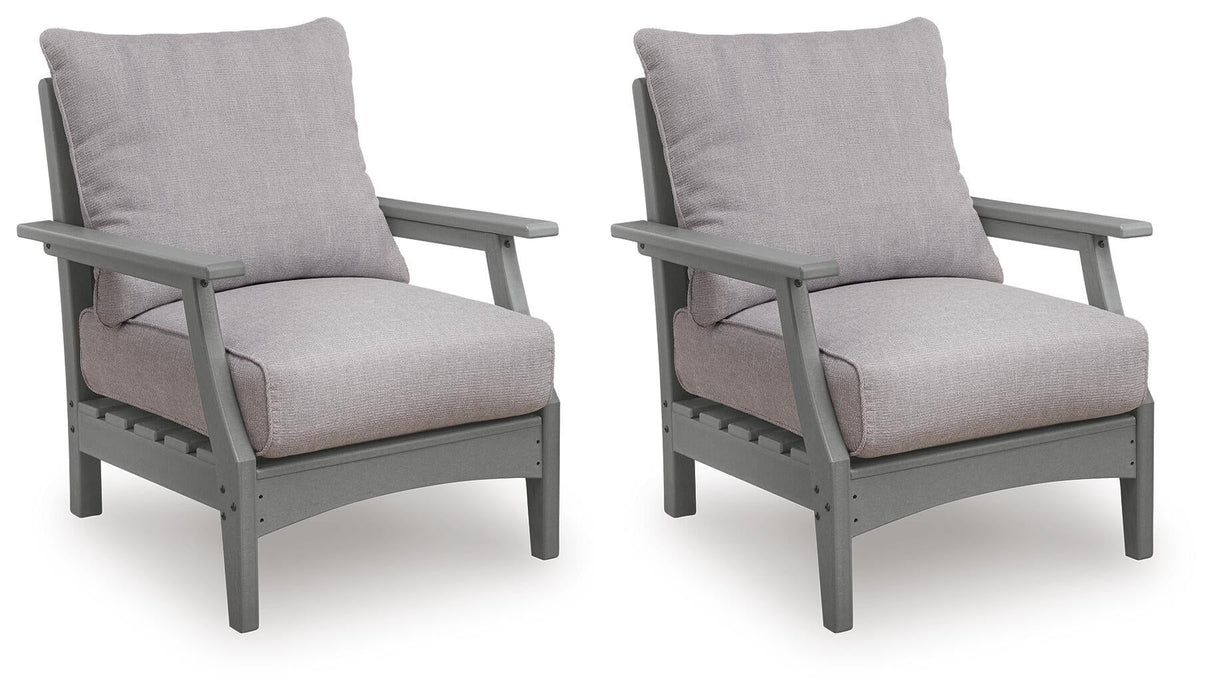 Ashley Express - Cove Beach Lounge Chair w/Cushion (2/CN)