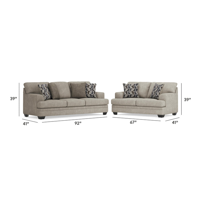 Stonemeade Sofa and Loveseat