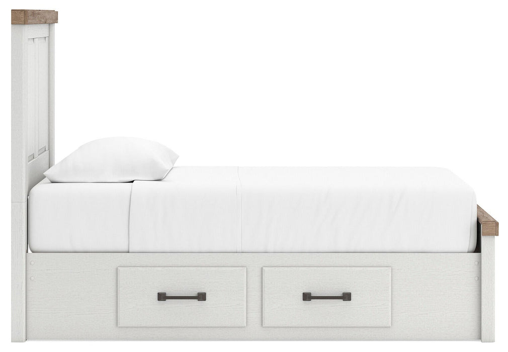Ashley Express - Savonport Twin Panel Bed with Storage