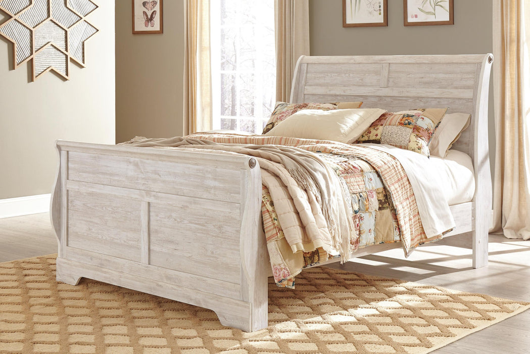 Ashley Express - Willowton Queen Sleigh Bed