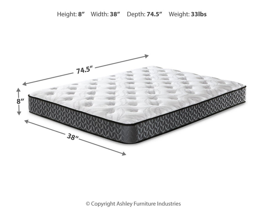 Ashley Express - 8 Inch Bonnell Hybrid Twin Mattress