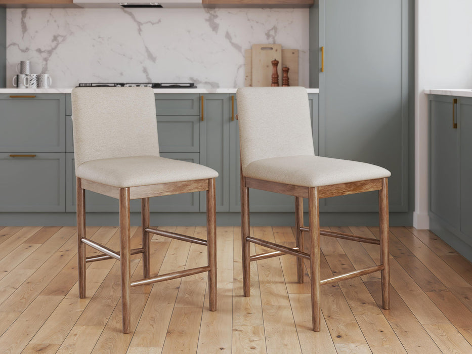 Ashley Express - Isanti Upholstered Barstool (2/CN)