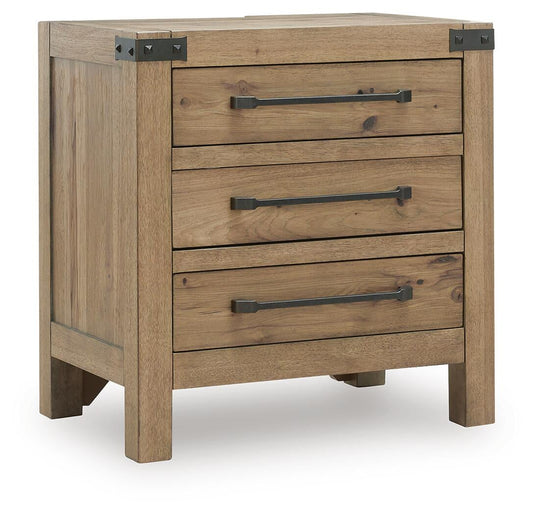 Ashley Express - Ridgester Three Drawer Night Stand