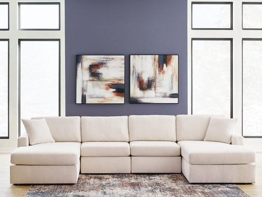 Modmax 4-Piece Double Storage Chaise Sectional