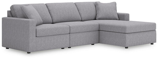 Modmax 3-Piece Sectional Sofa Storage Chaise