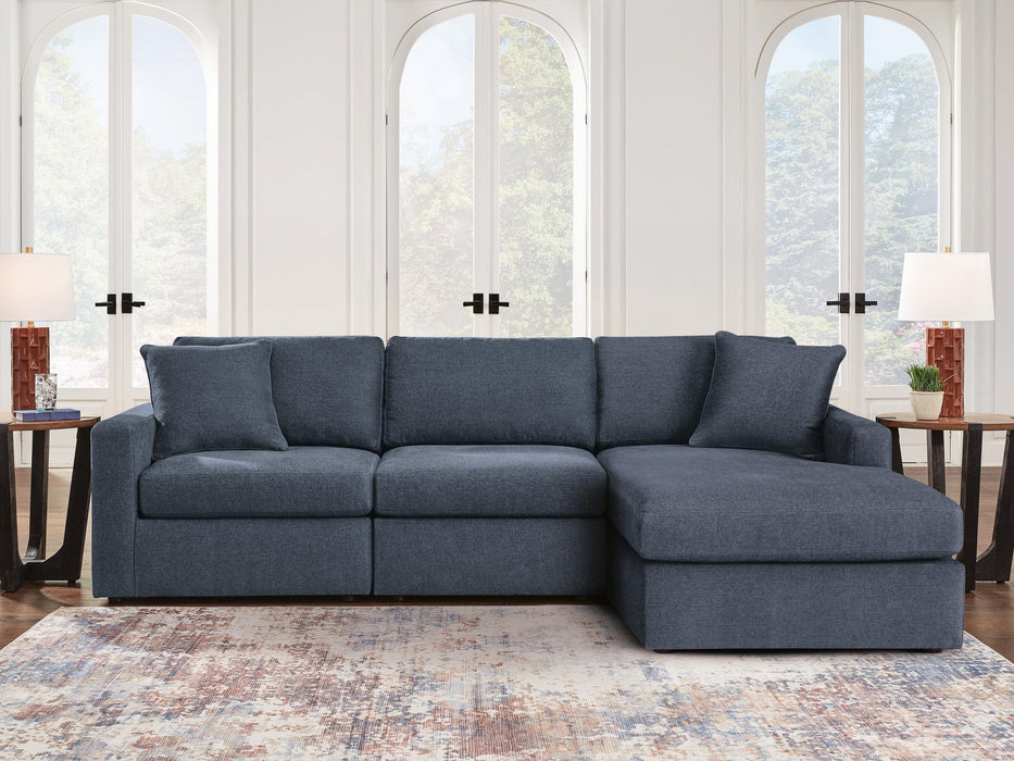 Modmax 3-Piece Sectional Sofa Storage Chaise