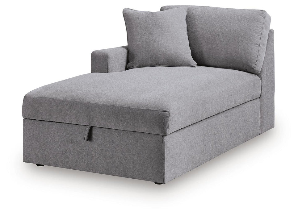 Modmax 8-Piece Sectional with Storage Chaise and Audio Consoles