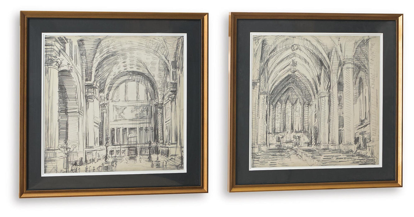 Ashley Express - Downyard Wall Art Set (2/CN)