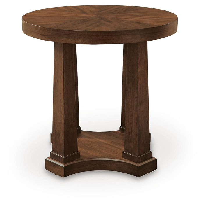 Ashley Express - Rustic Plains Round End Table