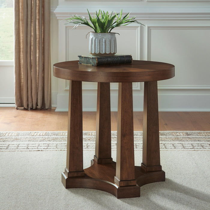 Ashley Express - Rustic Plains Round End Table