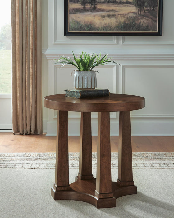 Ashley Express - Rustic Plains Round End Table