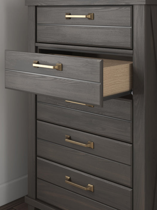 Vonitta Bay Five Drawer Chest
