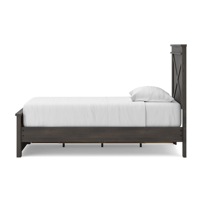 Ashley Express - Vonitta Bay Twin Panel Bed with Storage