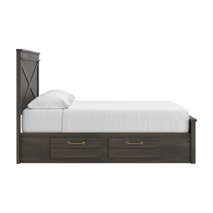 Vonitta Bay King Panel Storage Bed